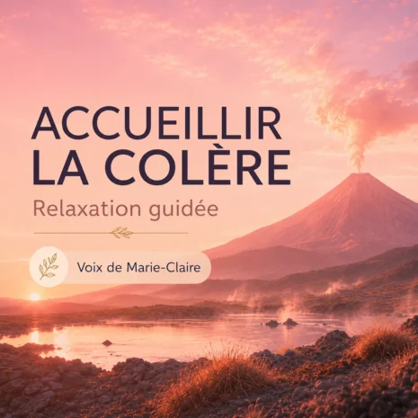 Relaxation guidée - Les émotions - Accueillir la colère Relaxation guidée sur l'émotion de la colère avec Marie-Claire Bouthors. Espace Zen.