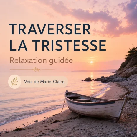 Relaxation guidée - Les émotions - Traverser la tristesse Relaxation guidée sur l'émotion de la tristesse avec Marie-Claire Bouthors. Espace Zen.